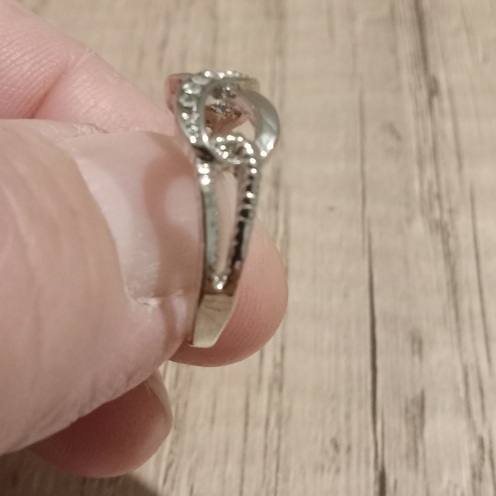 Silver Tone Infinity Ring - Picture 4 of 7